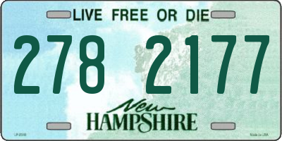 NH license plate 2782177