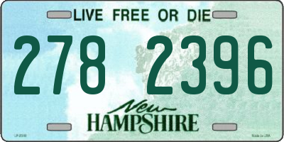 NH license plate 2782396