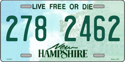 NH license plate 2782462