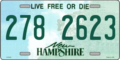 NH license plate 2782623