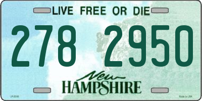NH license plate 2782950