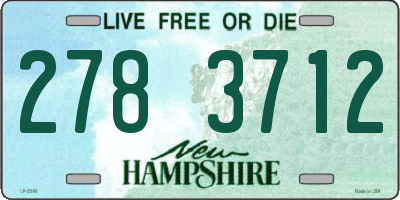 NH license plate 2783712