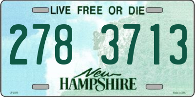 NH license plate 2783713