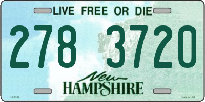 NH license plate 2783720