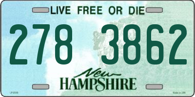 NH license plate 2783862