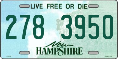 NH license plate 2783950