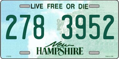 NH license plate 2783952