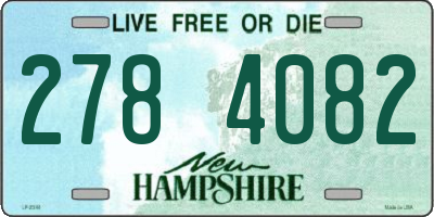 NH license plate 2784082