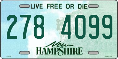 NH license plate 2784099