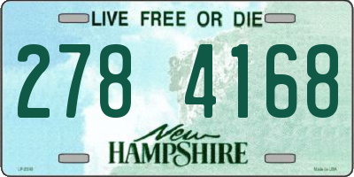 NH license plate 2784168