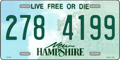 NH license plate 2784199