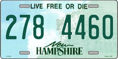 NH license plate 2784460