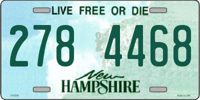 NH license plate 2784468