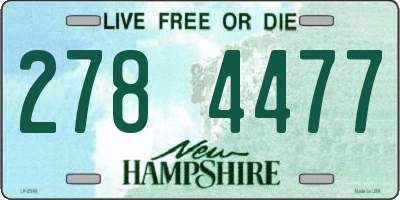 NH license plate 2784477