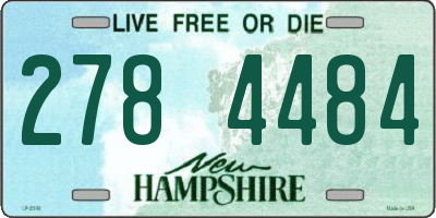 NH license plate 2784484