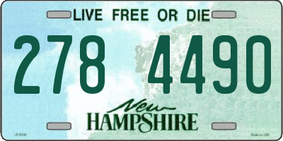 NH license plate 2784490