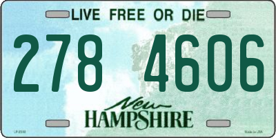 NH license plate 2784606