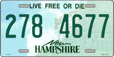 NH license plate 2784677