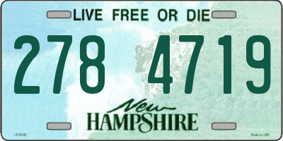 NH license plate 2784719