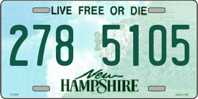 NH license plate 2785105