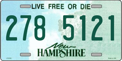 NH license plate 2785121