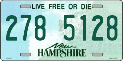 NH license plate 2785128