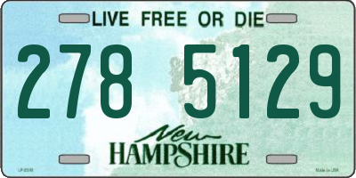 NH license plate 2785129