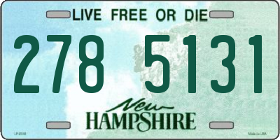 NH license plate 2785131