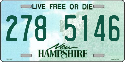 NH license plate 2785146