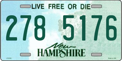 NH license plate 2785176