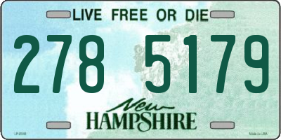 NH license plate 2785179