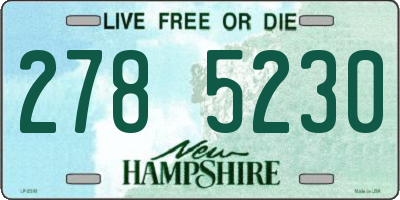 NH license plate 2785230