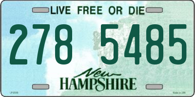 NH license plate 2785485
