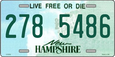 NH license plate 2785486