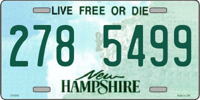NH license plate 2785499