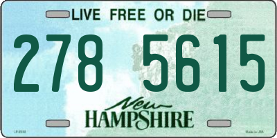 NH license plate 2785615