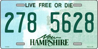 NH license plate 2785628