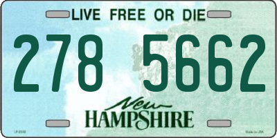 NH license plate 2785662