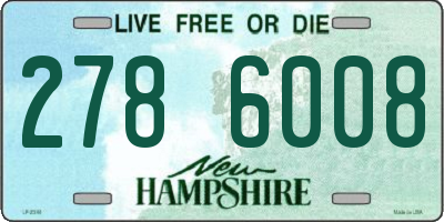 NH license plate 2786008