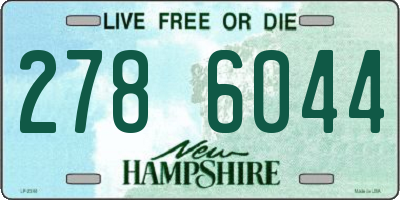 NH license plate 2786044