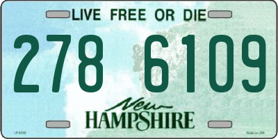 NH license plate 2786109