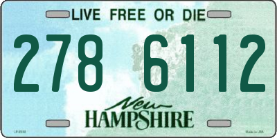NH license plate 2786112