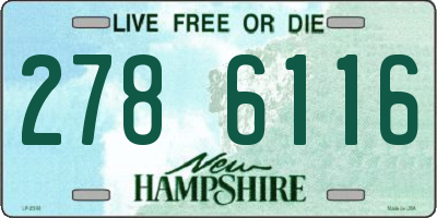 NH license plate 2786116