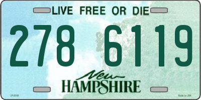 NH license plate 2786119