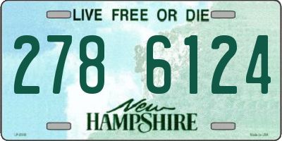 NH license plate 2786124