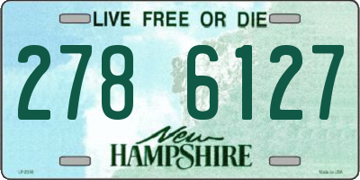 NH license plate 2786127