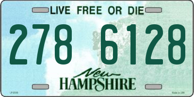 NH license plate 2786128