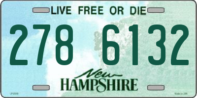 NH license plate 2786132