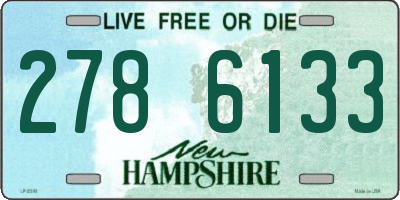 NH license plate 2786133