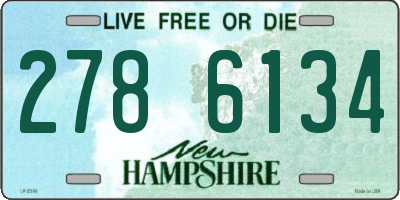 NH license plate 2786134
